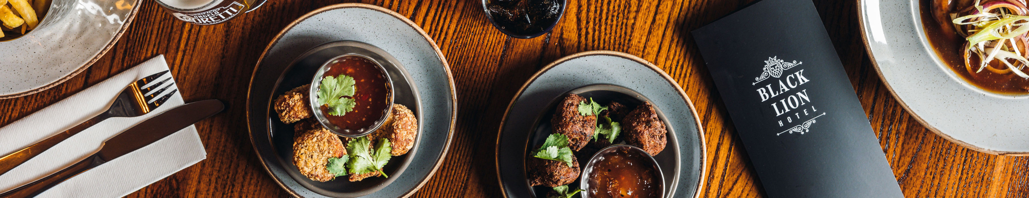 The Black Lion menus | The Black Lion